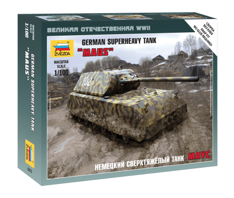 010 - Zvezda - 6213 - Pz.Kpfw. VIII Maus - primary image