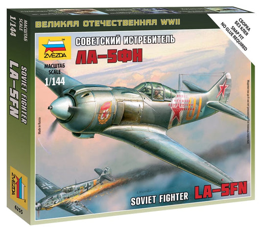 010 - Zvezda - 6255 - Lavochkin La-5FN [snap fit] - primary image