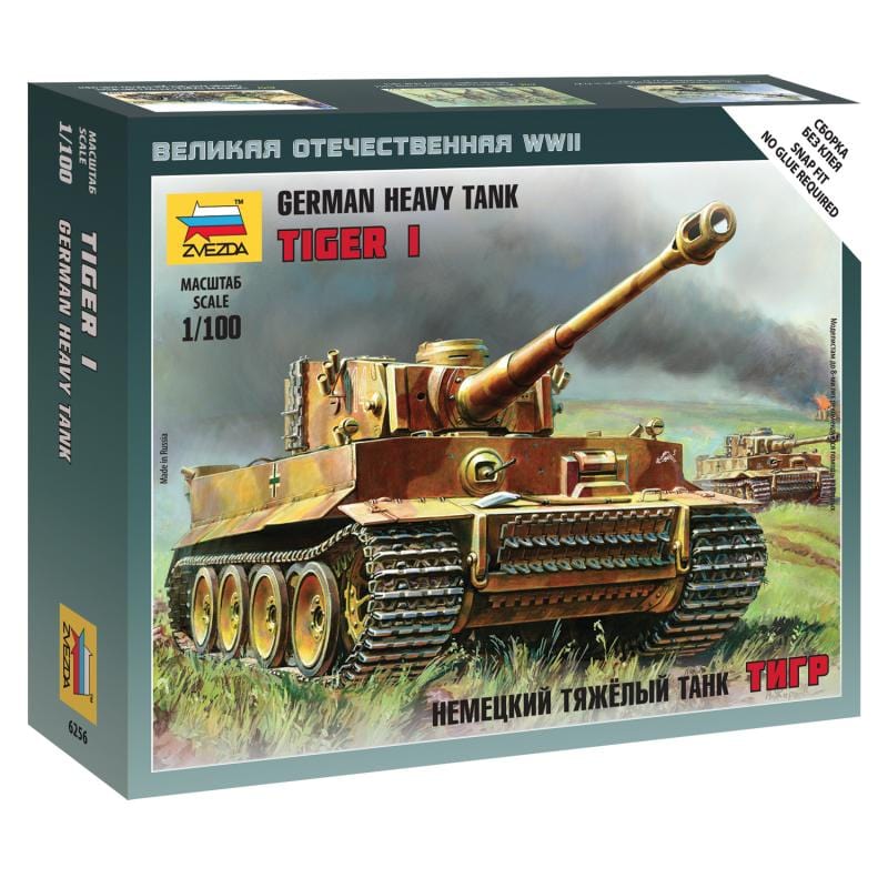 010 - Zvezda - 6256 - Pz.Kpfw. VI Tiger I - primary image