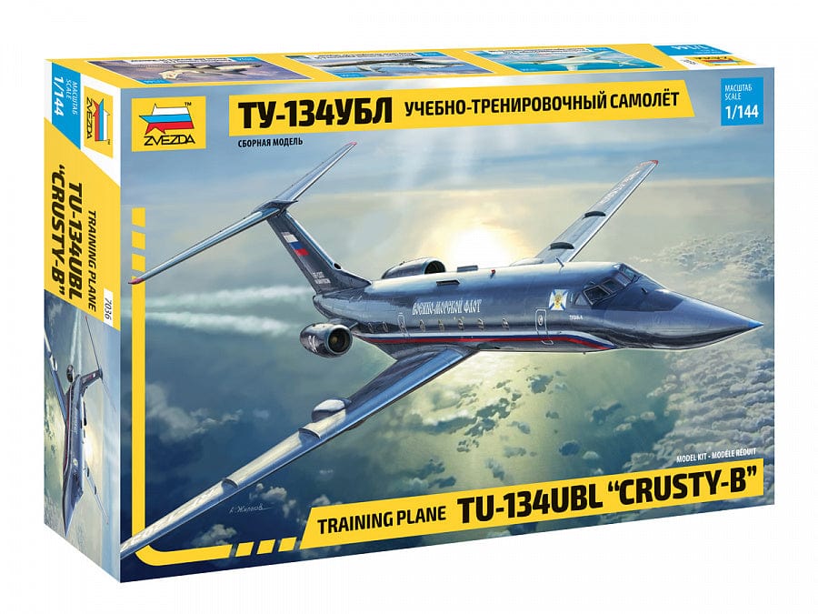 010 - Zvezda - 7036 - Tupolev Tu-134UBL Crusty B - primary image