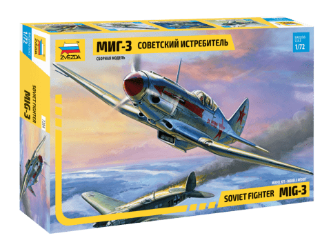 010 - Zvezda - 7204 - Mikoyan-Gurevich MiG-3 - primary image