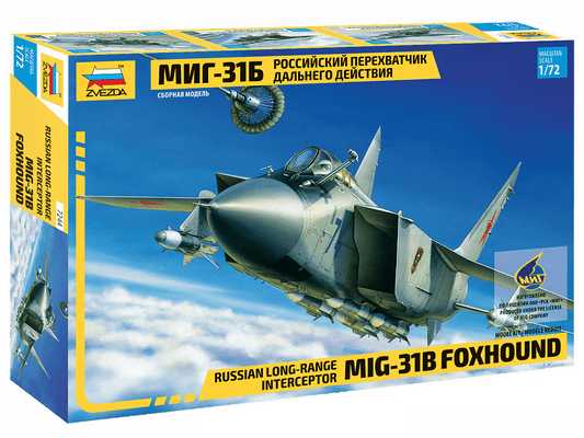 010 - Zvezda - 7244 - Mikoyan-Gurevich MiG-31B Foxhound - primary image