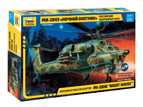 010 - Zvezda - 7255 - Mil Mi-28NE Night Havoc - primary image