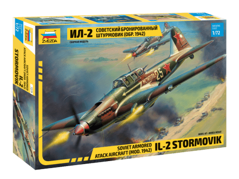 010 - Zvezda - 7279 - Ilyushin Il-2 Sturmovik obr. 1942 - primary image