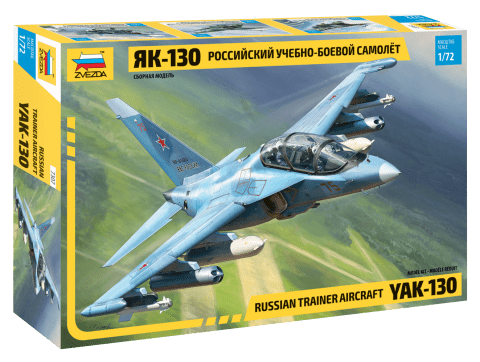 010 - Zvezda - 7307 - Yakovlev Yak-130 Mitten - primary image