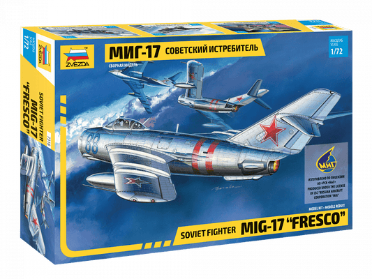 010 - Zvezda - 7318 - Mikoyan-Gurevich MiG-17 Fresco - primary image