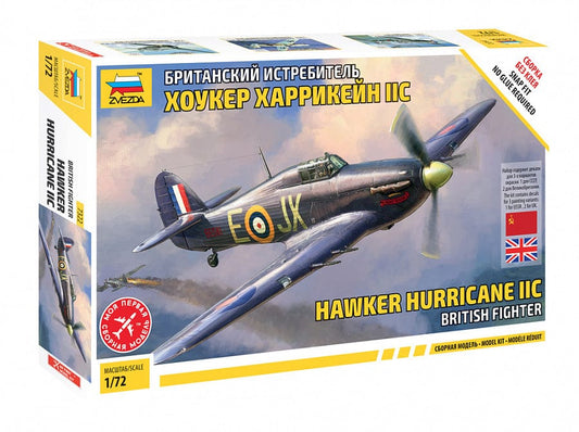 010 - Zvezda - 7322 - Hawker Hurricane IIc [snap fit] - primary image