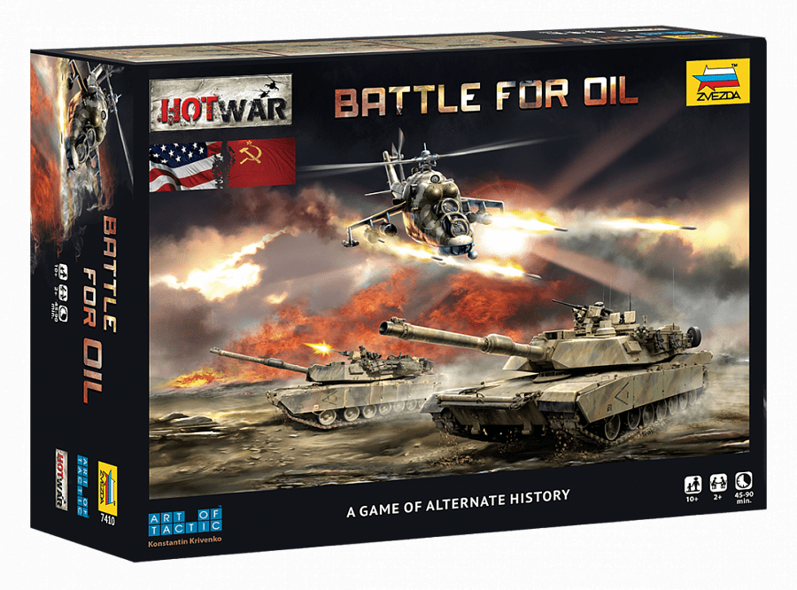 010 - Zvezda - 7410 - Hot War: Battle for Oil [Art of Tactic] - primary image