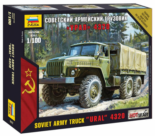 010 - Zvezda - 7417 - Ural Truck - primary image