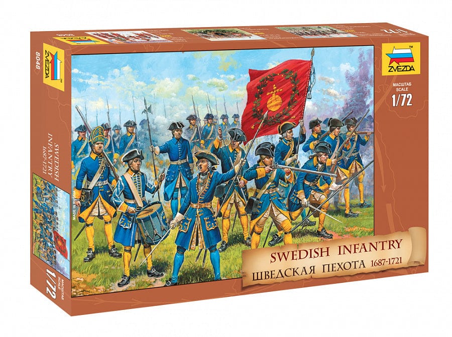 010 - Zvezda - 8048 - Swedish Infantry (1687-1721) - primary image
