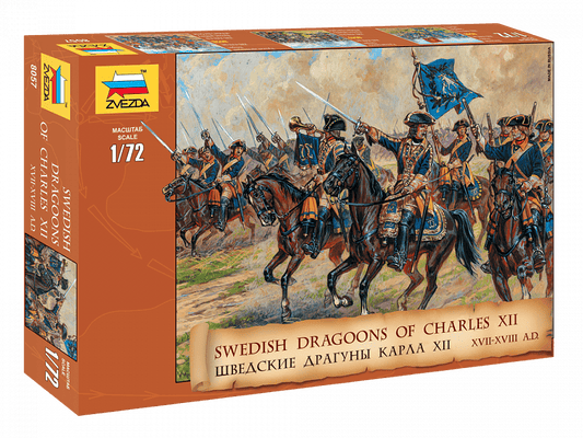 010 - Zvezda - 8057 - Swedish Dragoons of Charles XII - primary image