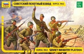 010 - Zvezda - 8077 - Soviet Infantry (Kursk 1943) - primary image
