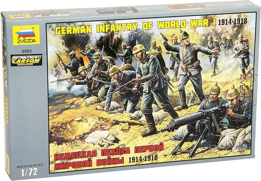 010 - Zvezda - 8083 - German Infantry - primary image