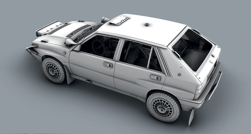 015 - Italeri - 4712 - Lancia Delta HF Integrale (1991 Safari Rally) - secondary image